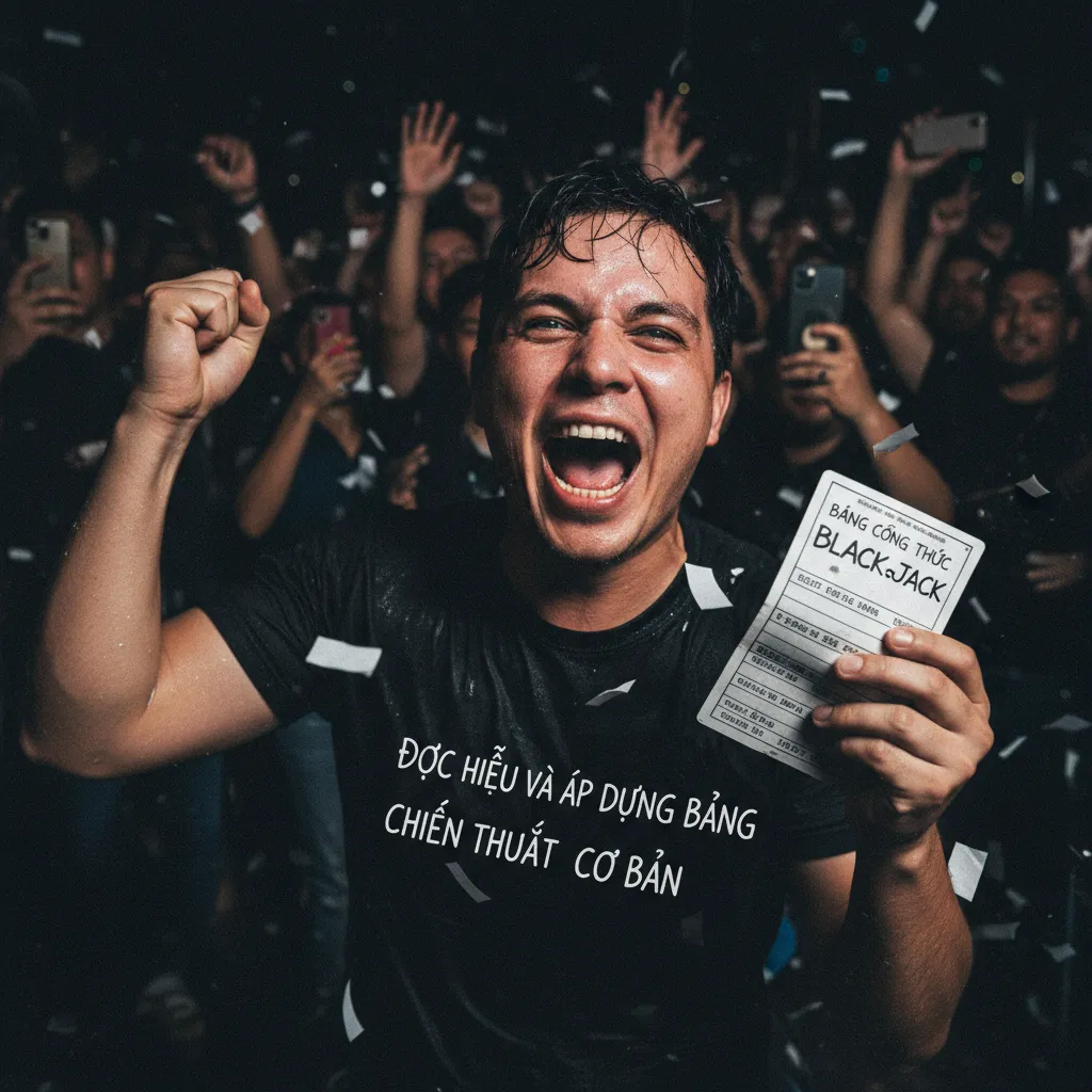 Bảng công thức Blackjack cho Tay Mềm (Soft Hand)