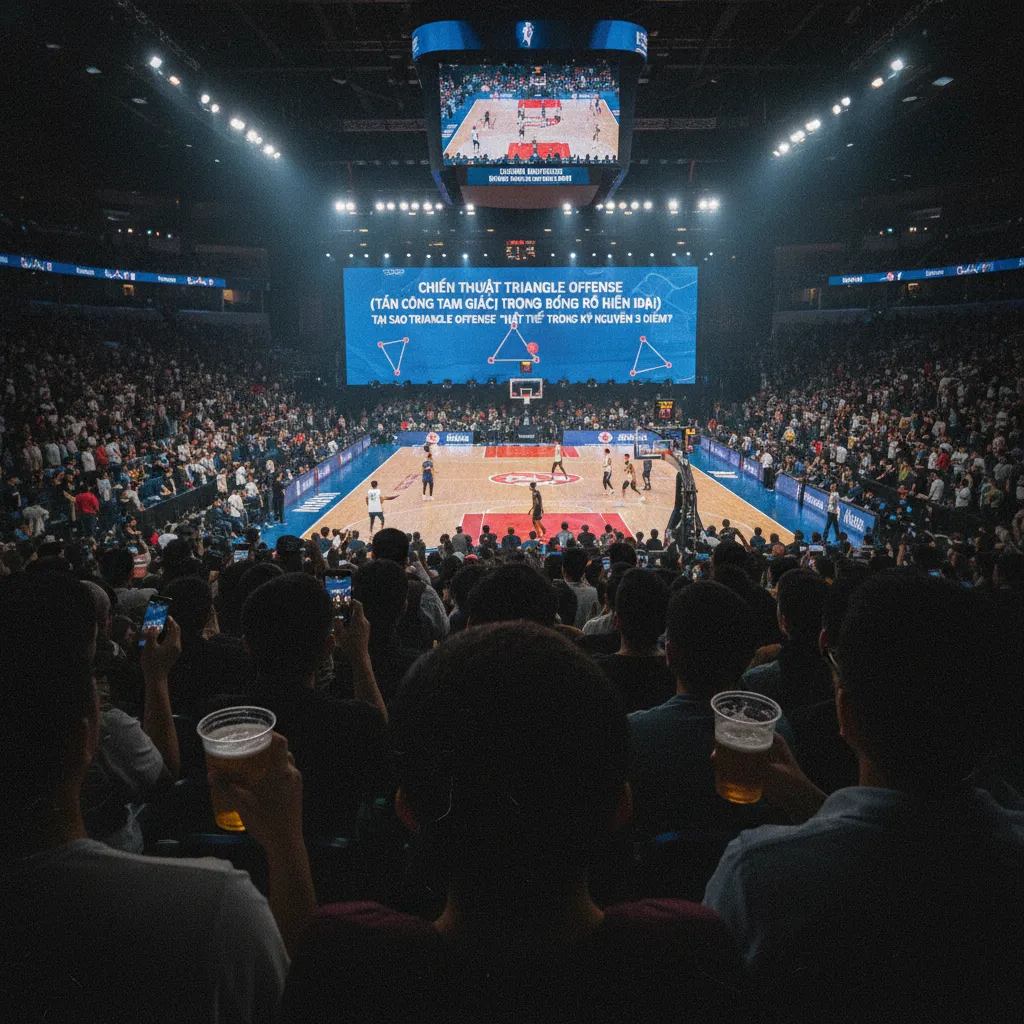 Lối chơi của Denver Nuggets xoay quanh Nikola Jokic mang nhiều dấu ấn của Triangle Offense