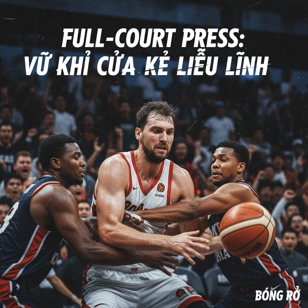 Giải mã Full-court Press: Vũ khí của kẻ liều lĩnh