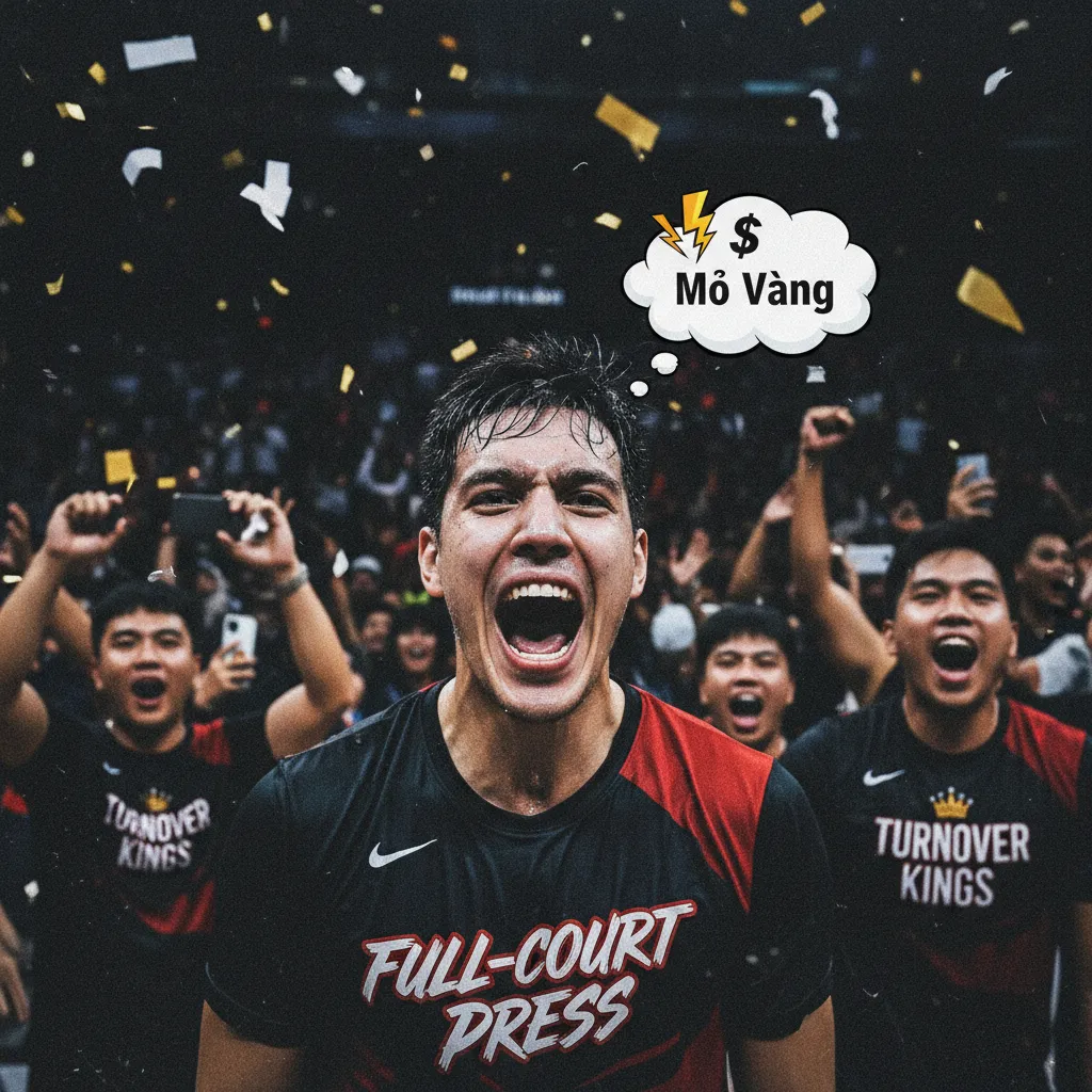 Một pha bẫy (trap) trong phòng ngự Full-court Press