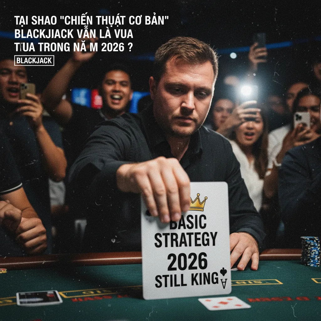 Tại sao "Chiến thuật Cơ bản" Blackjack vẫn là Vua trong năm 2026?